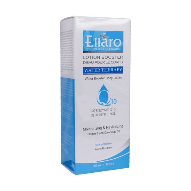 لوسیون-بدن-آبرسان-و-مرطوب-کننده-حاوی-کوآنزیم-Q10-الارو-150-میلی-لیتر---Ellaro-Q10-Water-Booster-Body-Lotion-150-ml