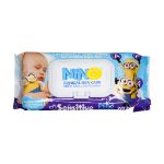 دستمال مرطوب پاک کننده کودک حاوی کالاندولا نینو 70 عدد - Nino Cleanser Baby Wipes 70 pcs