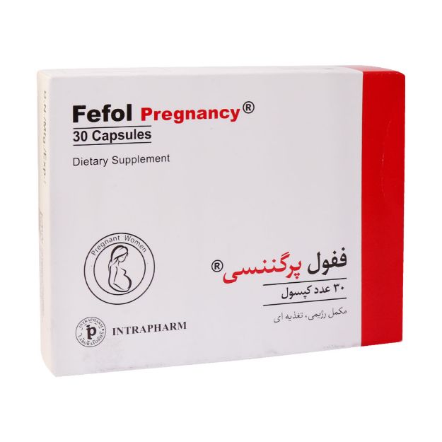 کپسول ففول پرگننسی اینترافارم 30 عدد - Intrapharm Fefol Pregnancy 30 Capsules