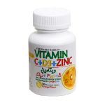 قرص-جویدنی-ویتامین-C-به-همراه-D3-و-زینک-تارا-30-عدد---Ganjineh-Salamat-Tara-Vitamin-C-D3-Zinc-30-Chewable-Tablets
