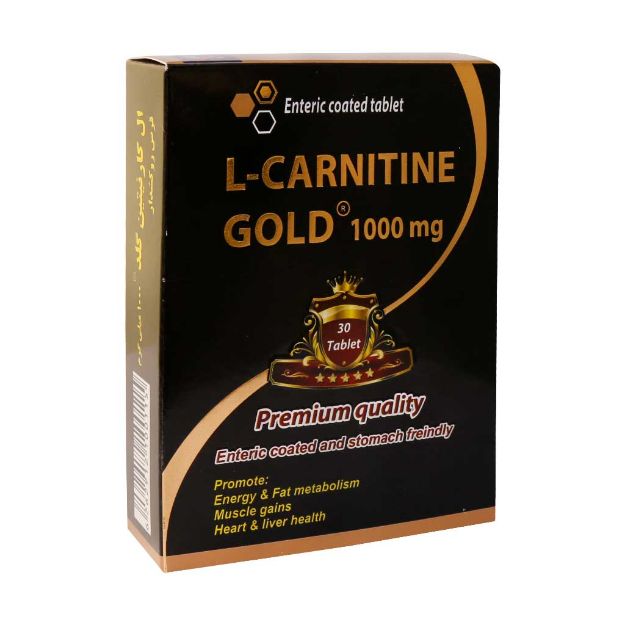 قرص-ال-کارنیتین-گلد-1000-میلی-گرم-مولتی-نرمال-30-عدد---Multi-Normal-L-Carnitine-Gold-1000-mg-30-Tablets