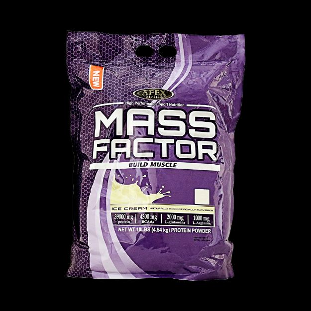 پودر عضله ساز مس فکتور اپکس  ۴٫۵ کیلوگرم - Apex Mass Factor Powder Ice Cream 4.5 Kg