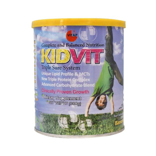 شیر-خشک-کیدویت-ویتاپی-مناسب-2-تا-13-سالگی-300-گرم---Kidvit-Milk-Powder-300-gr