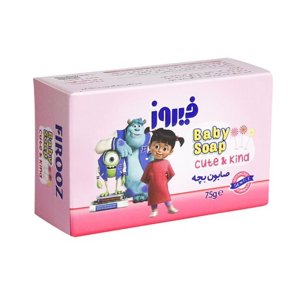 صابون-پوست-حساس-کودک-فیروز-75-گرم---Firooz-Baby-Soap-75-g