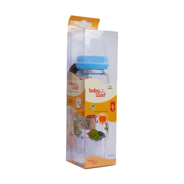 شیشه-شیر-پیرکس-بیبی-لند-کد-471-مناسب-6-تا-18-ماه-240-میلی-لیتر---Baby-Land-Pyrex-Code-417-Baby-Bottle