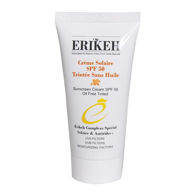 کرم-ضد-آفتاب-رنگی-SPF50-اریکه-مناسب-پوست-های-چرب-50-میلی-لیتر---Erikeh-SPF50-Sunscreen-Cream-For-Oily-And-Acne-Skins-50-ml