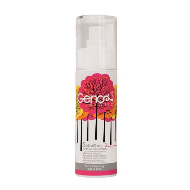 محلول-ضد-آکنه-صورت-و-بدن-سبوژن-3-ژنوبایوتیک-100-میلی-لیتر---Geno-Biotic-SebuGen-3-Anti-Acne-Lotion-100-ml