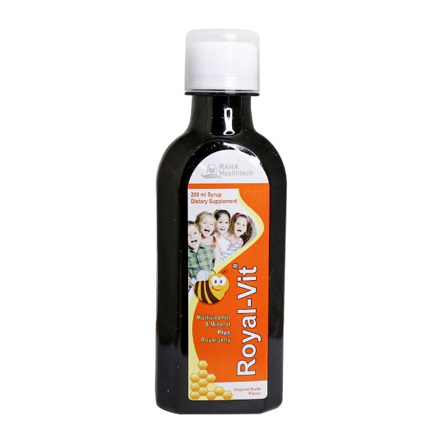 مولتی-ویتامین-مینرال-رویال-ویت-رها-حاوی-رویال-ژلی-200-میلی-لیتر---Raha-Royal-Vit-Multivitamin-and-Mineral-plus-Royal-Jelly-200-ml
