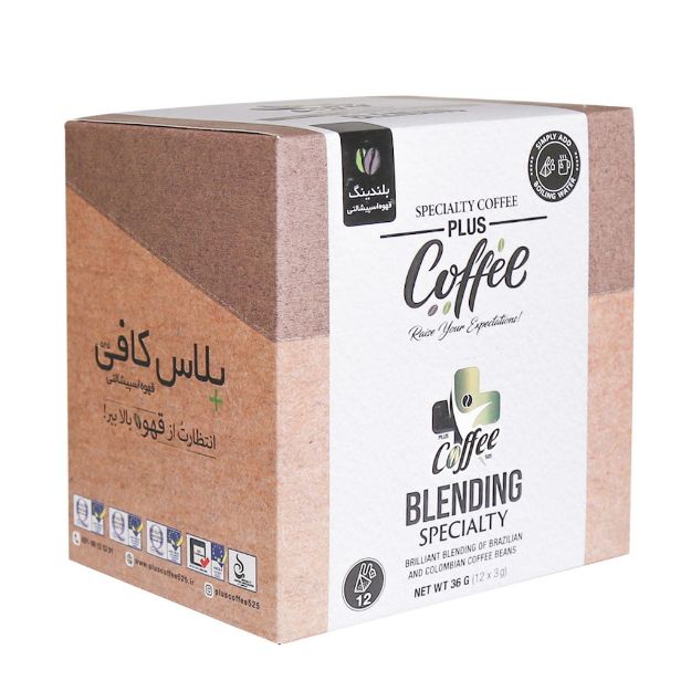 قهوه-بلندینگ-پلاس-کافی-12-عدد---Plus-Coffee-Blending-Coffee-12-sachets