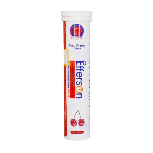 قرص-جوشان-ویتامین-C-و-زینک-افرسان-بهشاد-دارو-20-عدد---Behshad-Darou-Effersun-Vitamin-C-And-Zinc-20-Effervescent-Tabs
