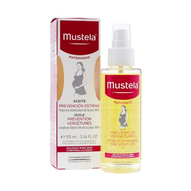 روغن-ضد-ترک-پوست-موستلا-105-میلی-لیتر---Mustela-Stretch-Marks-Prevention-Oil-105-ml