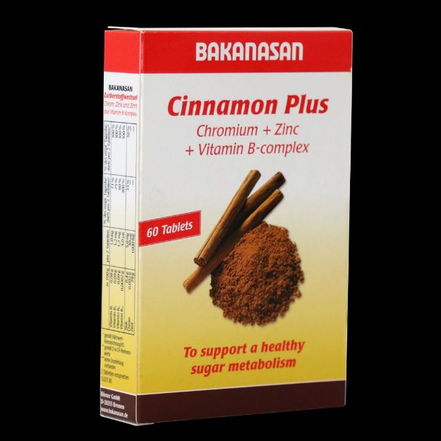 قرص-سینامون-پلاس-باکاناسان-۶۰-عددی---bakanasan-Cinnamon-plus-60-tabs