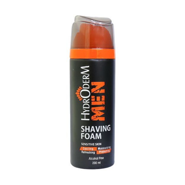 فوم-اصلاح-صورت-آقایان-هیدرودرم-مناسب-پوست-های-حساس-200-میلی-لیتر---Hydroderm-Men-Shaving-Foam-For-Sensitive-Skin-200-ml