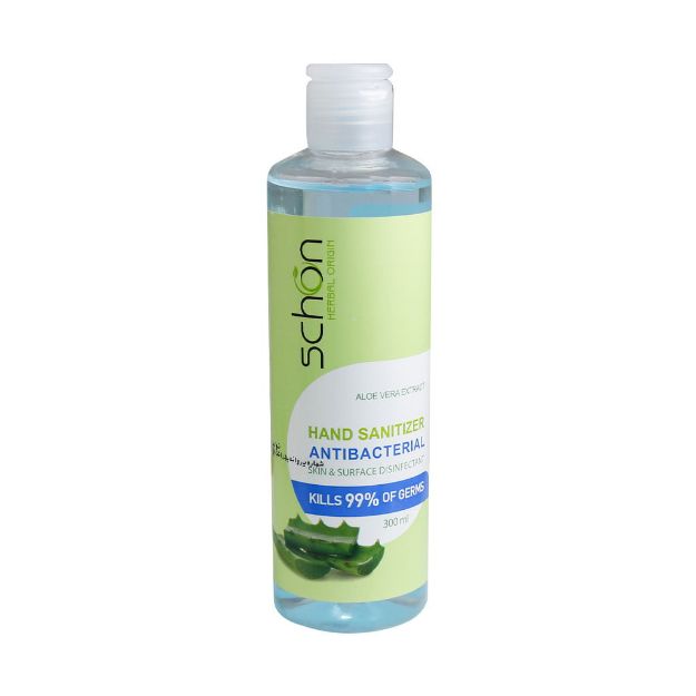 محلول-ضد-عفونی-کننده-دست-شون-با-عصاره-آلوئه-ورا---Schon-Hand-Sanitizer-Disinfectant-With-Aloevera-Extract-300-ml
