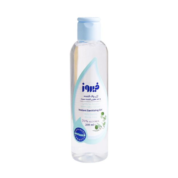 ژل-پاک-کننده-و-ضد-عفونی-کننده-دست-فیروز-200-میلی-لیتر---Firooz-Instant-Sanitizing-Gel-200-ml