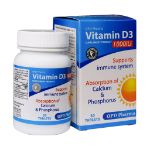 قرص-ویتامین-D3-1000-واحد-او-پی-دی-فارما-30-عدد---OPD-Pharma-Vitamin-D3-1000-IU-30-Tabs
