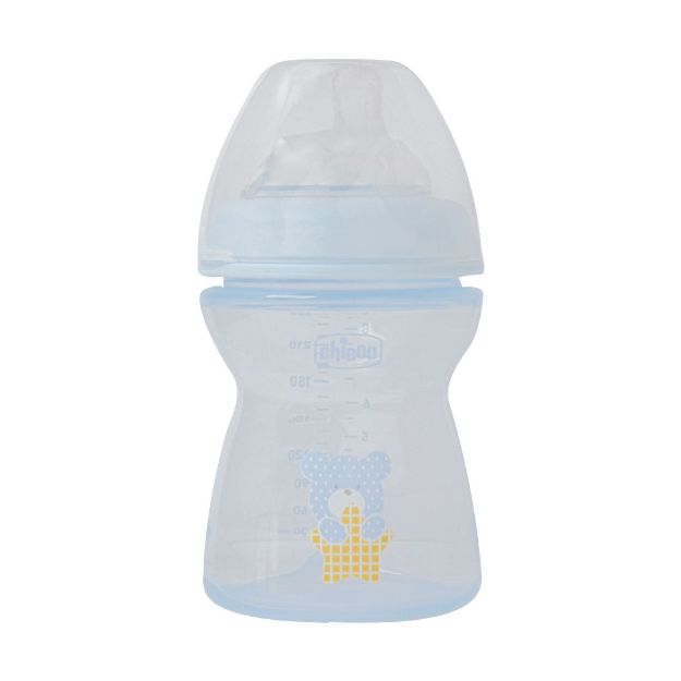 شیشه-شیر-نچرال-فیلینگ-۲+-چیکو-مناسب-نوزادان-بالای-۲-ماه---CHICCO-Natural-feeling-2+-Milk-Bottle