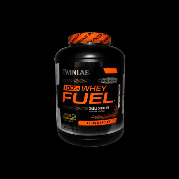 پروتئین-وی-100-درصد-فیول-توینلب-با-طعم-شکلات-2.27-کیلوگرم---Twinlab-100%-Whey-Protein-Fuel-2.27-kg