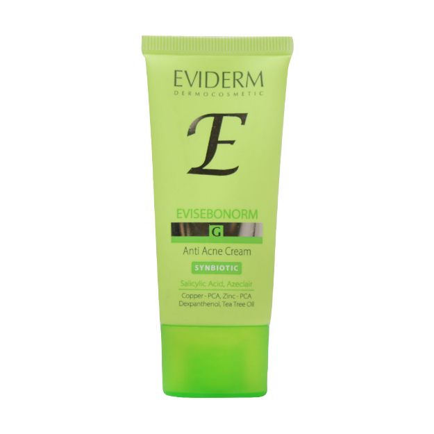 کرم-مناسب-پوست-چرب-و-دارای-جوش-اویدرم-40-میلی-لیتر---Eviderm-Evisebonorm-Anti-Acne-Cream-40-ml