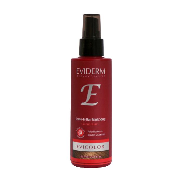 ماسک-مو-پس-از-حمام-اویکالر-اویدرم-مناسب-موهای-رنگ-شده-150-میلی-لیتر---Eviderm-Evicolor-Leave-in-Hair-Mask-Spray-for-Colored-Hair-150-ml
