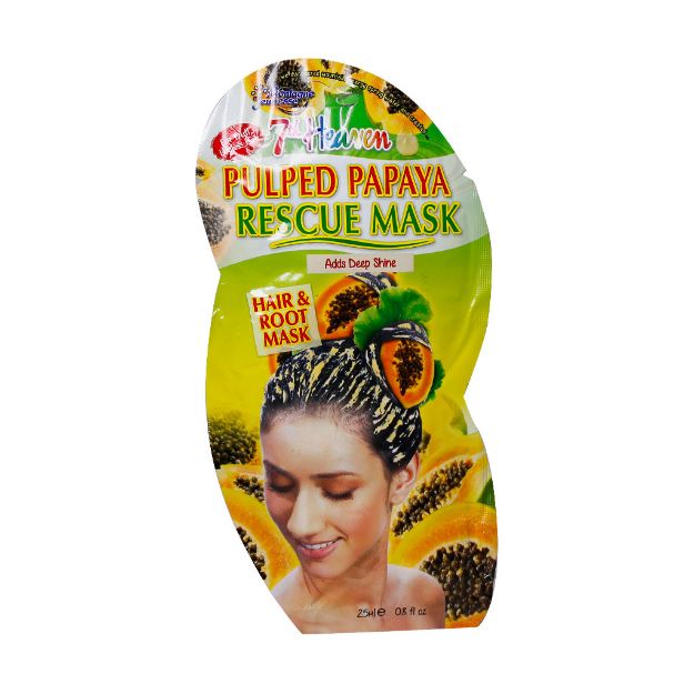 ماسک-مو-پاپایا-مونته-ژنه-سری-7th-Heaven-حجم-25-میلی-لیتر---Montagne-Jeunesse-7th-Heaven-Pulped-Papaya-Hair-MasK-25-ml