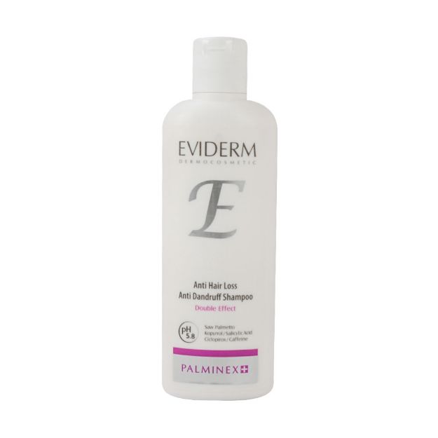 شامپو تقویت کننده و ضد شوره پالمینکس پلاس اویدرم 200 میلی لیتر - Eviderm Anti Hair Loss And Dandruff Shampoo 200 ml