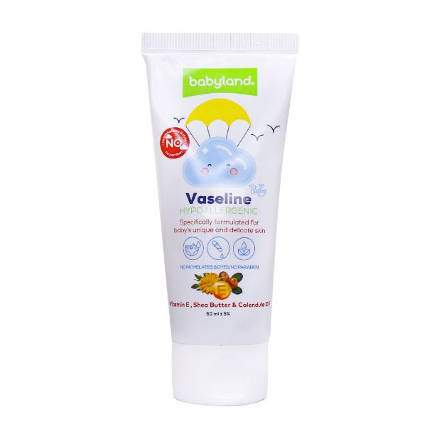 وازلین-کودک-حاوی-ویتامین-E-و-گل-همیشه-بهار-بیبی-لند-50-میلی-لیتر---Babyland-Baby-Vaseline-Cream-50-ml