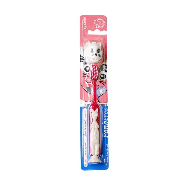 مسواک-کودک-کارتونی-پنبه-ریز-مخصوص-کودکان-۳-تا-۵-سال---Panberes-Toy-Child-Toothbrush-For-Baby-3-To-5-Years