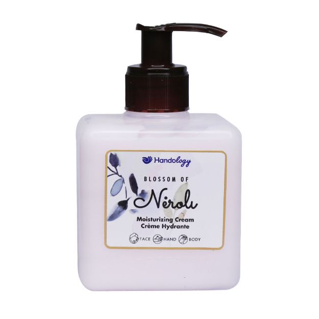 کرم-نرم-کننده-هندولوژی-مدل-نرولی-مناسب-پوست-معمولی-285-میلی-لیتر---Handology-Blossom-of-Neroli-Moisrurazing-Cream-285-ml