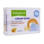 صابون-کرمی-بچه-حاوی-عصاره-جوانه-گندم-بیبی-لند-100-گرم---Babyland-Wheat-Geram-Cream-Soap-100-g