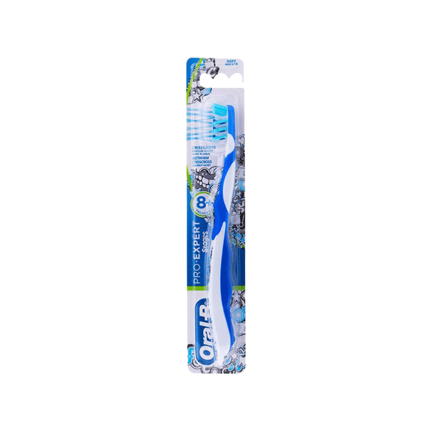 مسواک-پرو-اکسپرت-استیج-اورال-بی-مخصوص-کودکان-بالای-۸-سال---Oral-B-Pro-Expert-Stages-Toothbrush-For-8-Years-Old