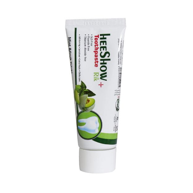 خمیر-دندان-هیشو-ریک-مدل-نعناع-و-طالبی--75-میلی-لیتر---Heeshow-Rik-Mint-&-Cantaloup-Toothpaste-75-ml