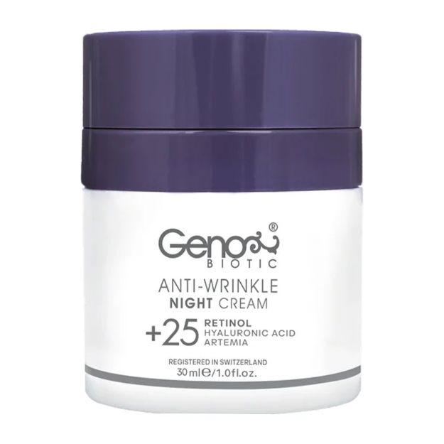 کرم-ضد-چروک-شب-بالای-25-سال-ژنوبایوتیک-30-میلی-لیتر---Geno-Biotic-Above-25-Years-Anti-Wrinkle-Night-Cream-30-ml