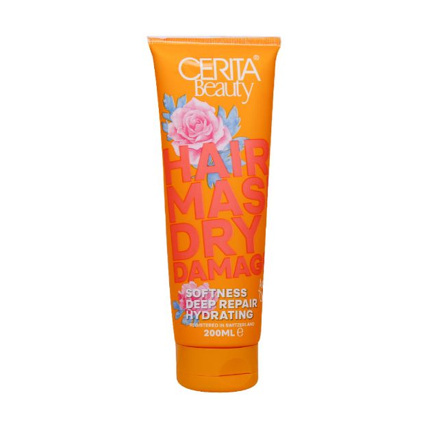 ماسک-مو-تیوپی-موهای-خشک-و-آسیب-دیده-سریتا-200-میلی-لیتر---Cerita-Hair-Mask-For-Dry-And-Damaged-Hair-200-ml