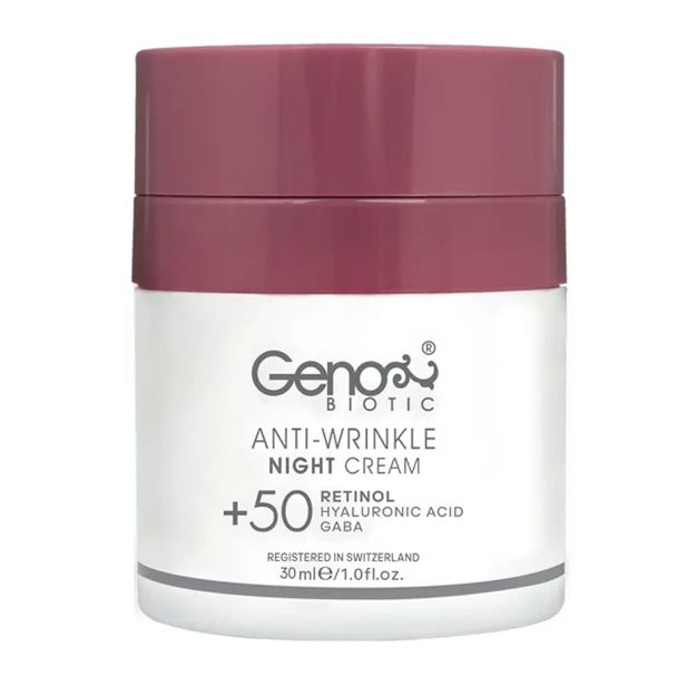کرم-ضد-چروک-شب-بالای-50-سال-ژنوبایوتیک-30-میلی-لیتر---Geno-Biotic-Above-50-Years-Anti-Wrinkle-Night-Cream-30-ml