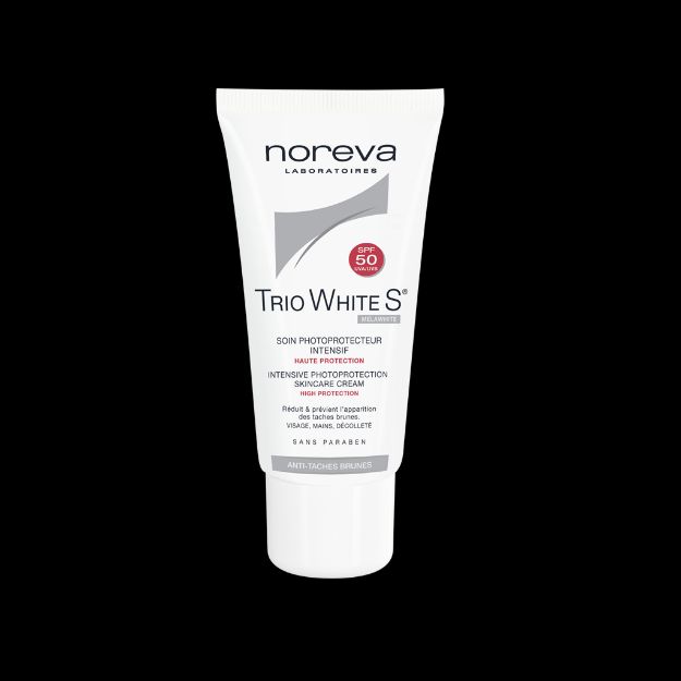کرم-ضد-آفتاب-تریو-وایت-اس-نوروا-SPF50-مناسب-انواع-پوست-۴۰-میلی-لیتر---Noreva-Trio-White-S-SPF50-Sunscreen-All-Skin-Types-40-ml
