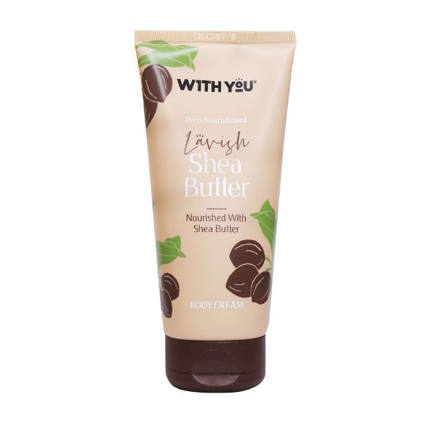 کرم-مرطوب-کننده-بدن-شی-باتر-ویت-یو-200-میلی-لیتر---With-You-Shea-Butter-Body-Cream