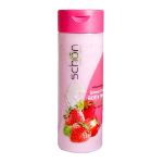 شامپو-بدن-کرمی-شیر-توت-فرنگی-شون-حاوی-اسکراب-گردو-300-میلی-لیتر---Schon-Strawberry-&-Milk-Creamy-Body-Wash-300-ml
