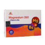 قرص-منیزیم-350-و-ویتامین-ب-6-ویتامین-‌لایف-30-عدد---Vitamin-Life-Magnesium-350-&-Vitamin-B6-30-Tablets