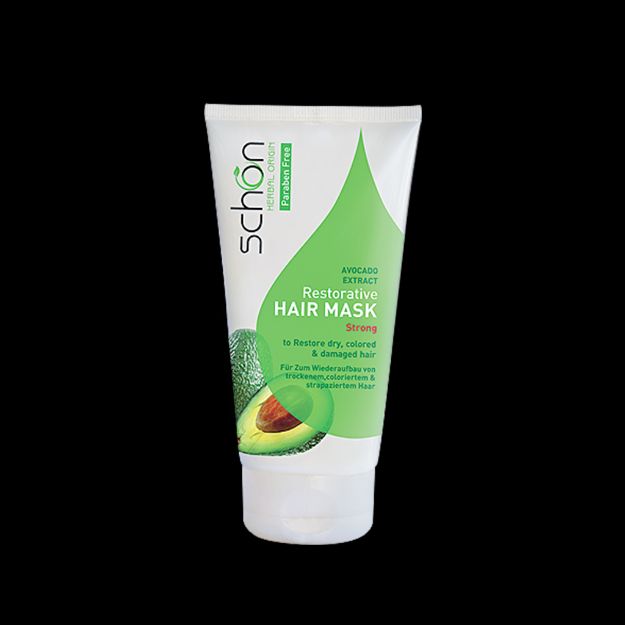 ماسک-مو-آووکادو-شون-مناسب-موهای-خشک،-رنگ-شده-و-آسیب-دیده---Schon-Restorative-Hair-Mask-With-Avocado-Extract-For-Dry-And-Damaged-Hair