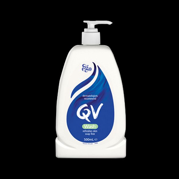 لوسیون-کیووی-واش-ایگو-مناسب-پوست-های-نرمال،-خشک-و-حساس---Ego-Qv-Wash-Lotion-For-Normal,-Dry-And-Sensitive-Skins