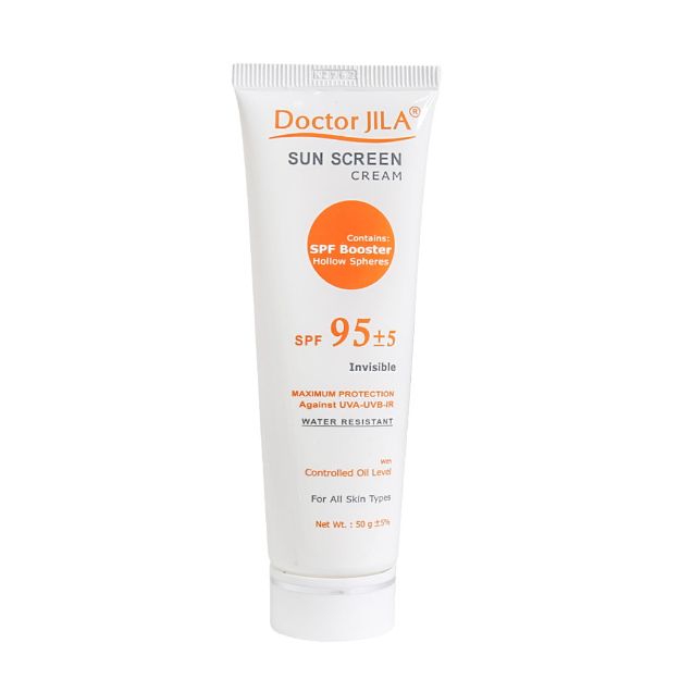 کرم-ضد-آفتاب-SPF95-دکتر-ژیلا-با-چربی-کنترل-شده-50-میلی-لیتر---Doctor-Jila-Invisible-Sunscreen-Cream-Controlled-Oil-Level-SPF95-50-ml