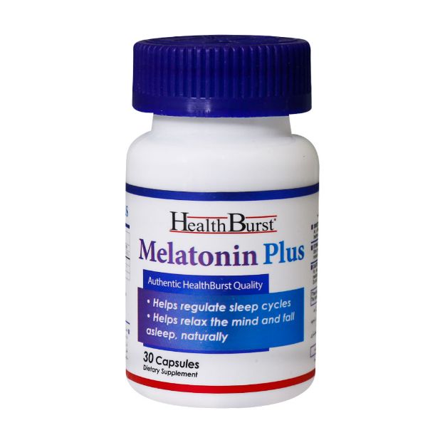 کپسول ملاتونین پلاس هلث برست 30 عدد - Health Burst Melatonin Plus 30 Capsules