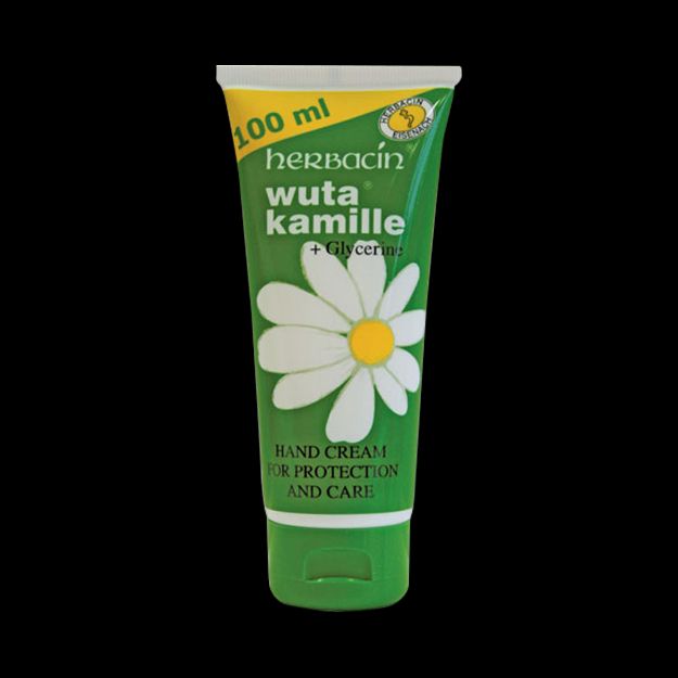 کرم مرطوب کننده دست بابونه و گلیسیرین هرباسین - Herbacin Wuta Kamille Glycerine Hand Cream 100ml