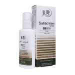 کرم-ضد-آفتاب-پمپی-بی-رنگ-SPF50-ژوت-مناسب-انواع-پوست-100-میلی-لیتر---Jute-Sunscreen-Cream-For-All-Skin-With-Spf50
