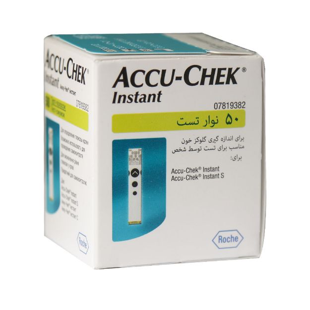 نوار تست قند خون اکیو چک مدل اینستنت - Accu Chek Instant Test Strips