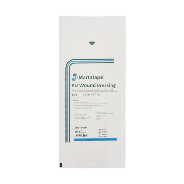 پانسمان-ضد-آب-شفاف-مارتا-تیپ-سایز-25-در-10-سانتی-متر---Martatape-Pu-Wound-Dressing