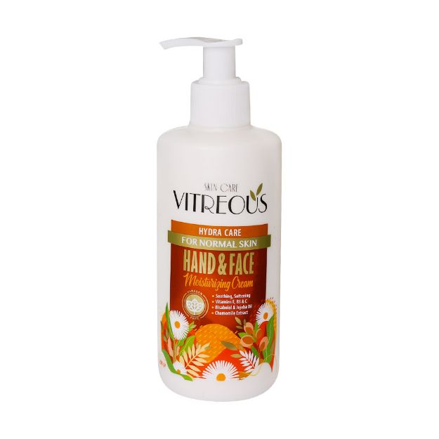 کرم-مرطوب-کننده-پمپی-دست-و-صورت-پوست-معمولی-ویتروس-250-گرم---Vitreous-Hand-And-Face-Moisturizing-Cream-For-Normal-Skin-250-ml