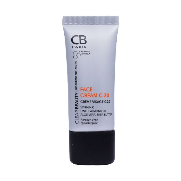 کرم-روشن-کننده-صورت-سی-بی-پاریس-حاوی-ویتامین-C-حجم-30-میلی-لیتر---CB-Paris-C-20-Face-Cream-30-ml