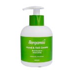 کرم-مرطوب-کننده-پمپی-دست-و-ناخن-برگامیا-حاوی-روغن-کتان-250-میلی-لیتر---Bergamia-Hand-And-Nail-Linseed-Shea-Butter-250-ml